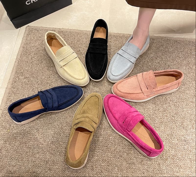 ドライビングシューズ ローファー やわらか質感 ドライブ快適靴