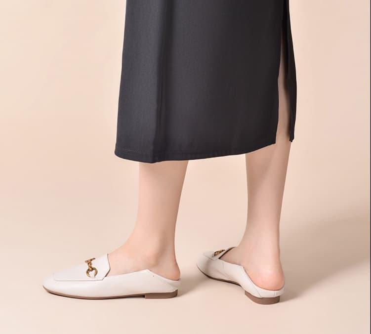 ドライビングシューズ ローファー かかとが折れる2way仕様
