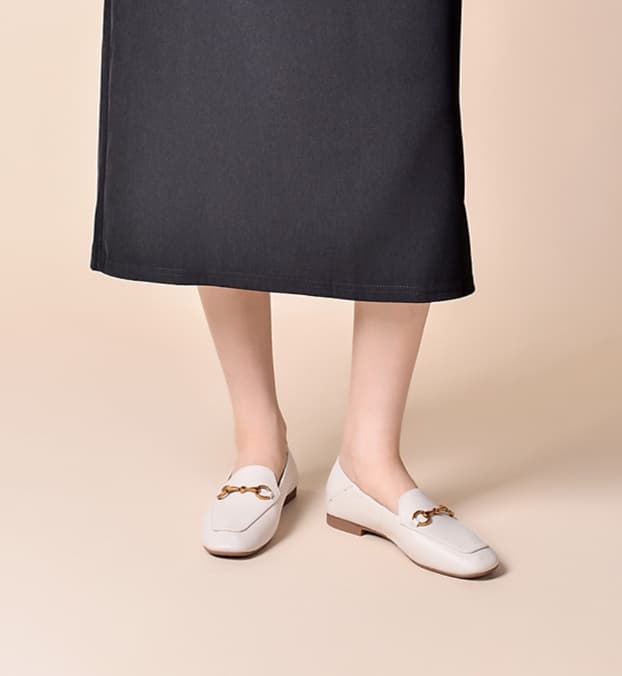 ドライビングシューズ ローファー かかとが折れる2way仕様