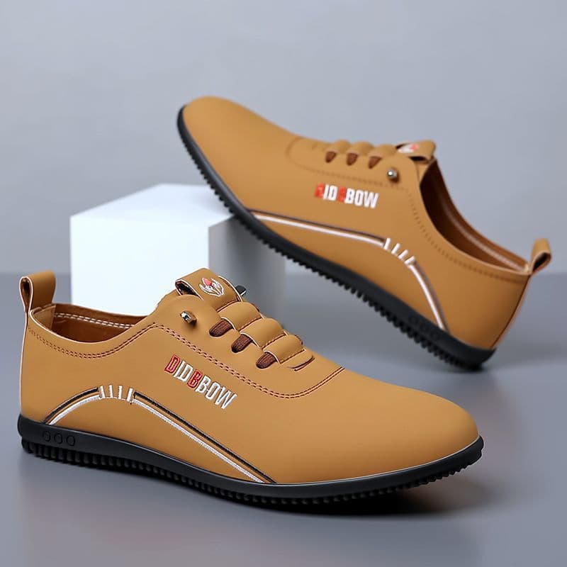ドライビングシューズ しなやか操縦レザーシューズ