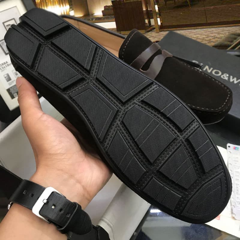 ドライビングシューズ ローファー 上質スエード ペニーシューズ