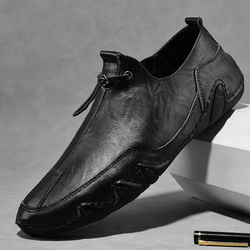 ドライビングシューズ 本革仕様レーシング型ドライビングシューズ